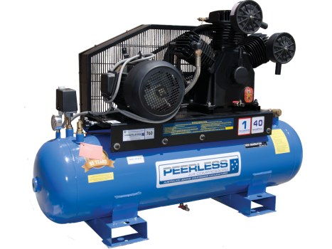 Peerless Industrial 3 Phase PHP40 Air Compressor 720 LPM / 7.5 HP Electric Motor - SKU Peerless:00071