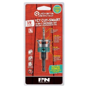P&N DRILL TCT & COUNTERSINK TCT QUICKBIT CUTSMART 5/32 (12G) - SKU P&N:107CSC002 P&N DRILL TCT & COUNTERSINK TCT QUICKBIT CUTSMART 5/32 (12G) - SKU P&N:107CSC002