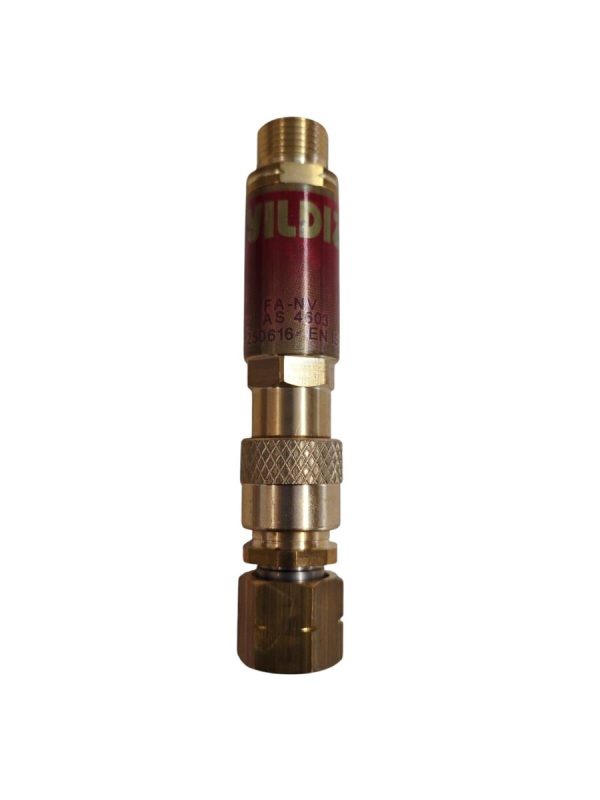 Yildiz Flashback Arrestor Flammable (For Torch) UNF5/8" x 18 LH - SKU Yildiz:1118N-Q-AU Yildiz Flashback Arrestor Flammable (For Torch) UNF5/8" x 18 LH - SKU Yildiz:1118N-Q-AU