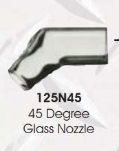 Weldtec Glass Nozzle 45 Degree For Micro Tig WT-60 & WT-125 Torches - SKU Weldtec:125N45