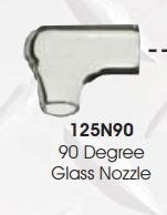Weldtec Glass Nozzle 90 Degree Micro Tig WT-60 & WT-125 Torches - SKU Weldtec:125N90