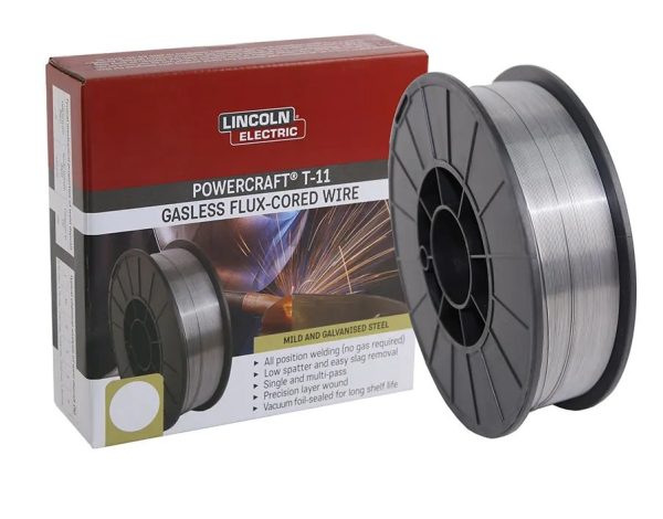 Lincoln Mig Wire 0.8mm 4.5Kg Gasless Flux Cored T-11 Powercraft - SKU Lincoln:14-110845