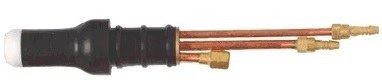 18 Series 18S Solid-No Gas Valve Tig Torch Body - SKU 18S