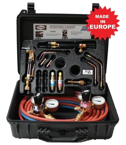Harris Contractors Oxy/Acet kit with side entry regulator - SKU Harris:19680126