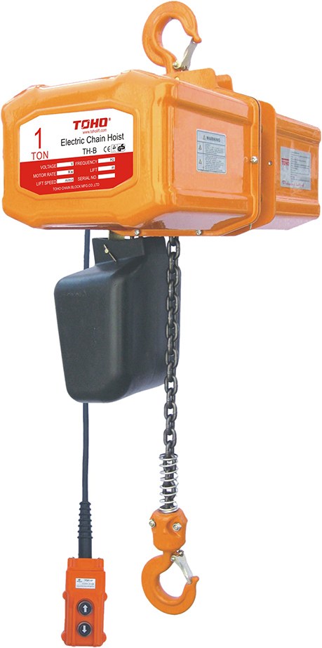 Toho Electric Chain Hoists Single Phase - SKU Toho:1PhaseElectricChainHoists