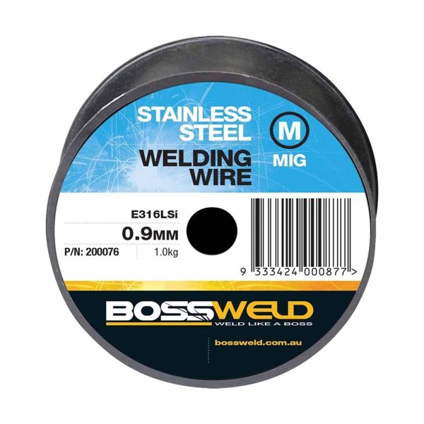 Bossweld 316LSi x 0.9mm (1 Kg Spl) - SKU Dynaweld:200076
