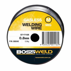 Bossweld Gasless GS MIG x 0.8mm (0.9 Kg Spl) - SKU Dynaweld:200342 Bossweld Gasless GS MIG x 0.8mm (0.9 Kg Spl) - SKU Dynaweld:200342
