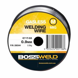 Bossweld Gasless GS MIG x 0.9mm (0.9 Kg Spl) - SKU Dynaweld:200344 Bossweld Gasless GS MIG x 0.9mm (0.9 Kg Spl) - SKU Dynaweld:200344
