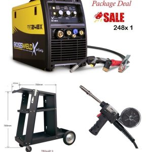 Bossweld 248X MST Multipurpose Welder Package Deal - SKU Bossweld:248XMigPk3 Bossweld 248X MST Multipurpose Welder Package Deal - SKU Bossweld:248XMigPk3