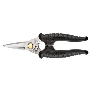 Sheffield Blades Sterling 7" Black Panther Snips - SKU Sheffield Blades:29-701