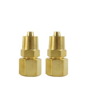 Bossweld LP112 Hose Connector Right Hand (Oxygen) (Pkt 2) - SKU Dynaweld:400190 Bossweld LP112 Hose Connector Right Hand (Oxygen) (Pkt 2) - SKU Dynaweld:400190