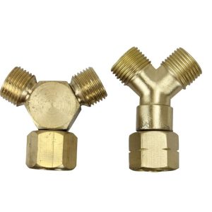 Bossweld R215 "Y" Connector Left Hand (Fuel) - SKU Dynaweld:400196 Bossweld R215 "Y" Connector Left Hand (Fuel) - SKU Dynaweld:400196