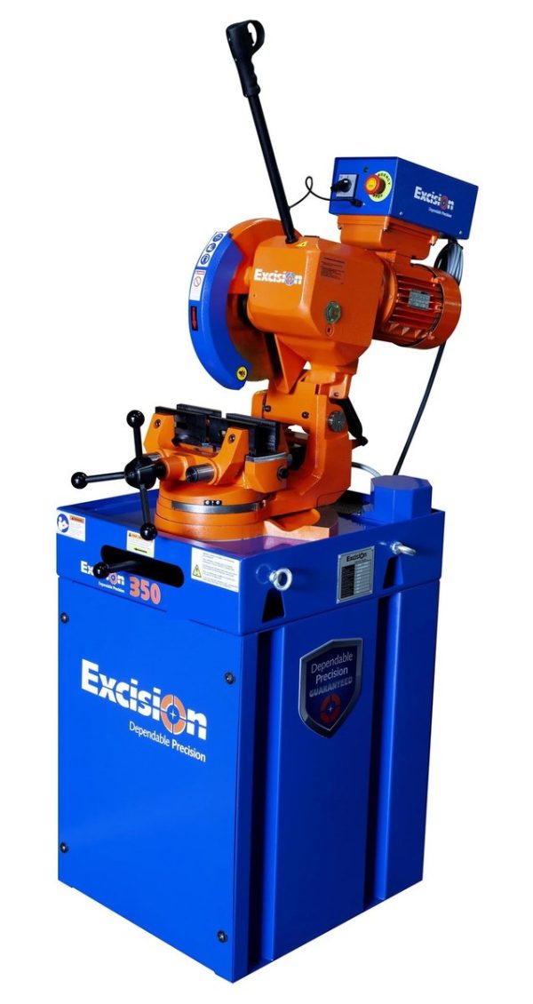 Excision 350P SMD Cold Saw 3 Phase 20/40 RPM Pneumatic Vice - SKU Excision:402350PSMD2