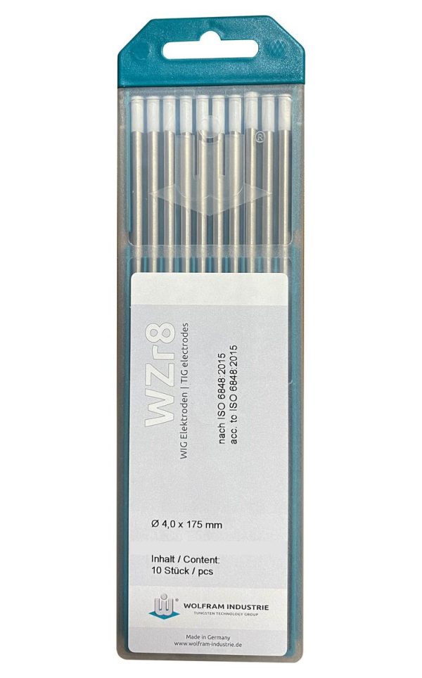 Tungsten 4.0 Zirconiated - 40WZ8 - SKU IWWS:40WZ8