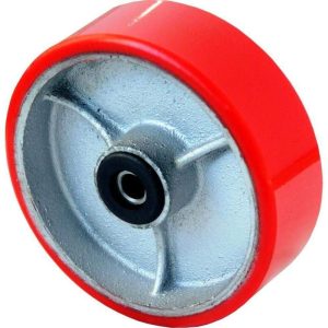 Grip 52161 125mm 280kg Poly Moulded Cast Iron Wheel - SKU Grip:52161