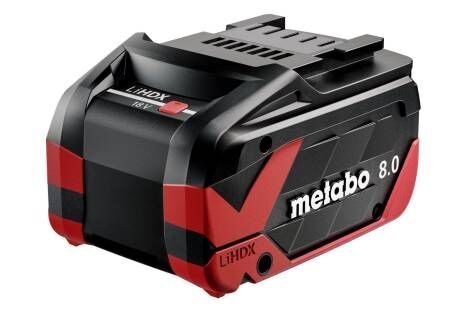 Metabo LIHD Xtreme Battery Pack 18V - 8.0AH - SKU Metabo:624975000