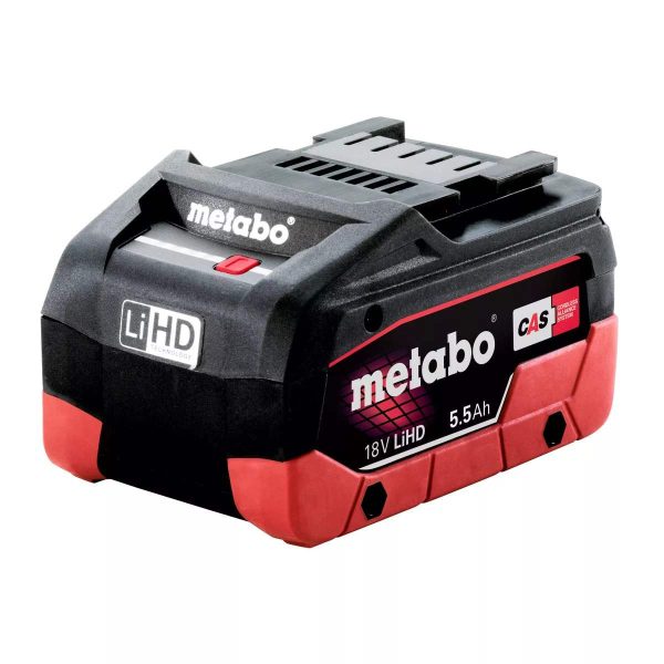 18 V LiHD Battery Pack 5.5 Ah - Accessory - SKU Metabo:625368000