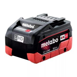 18 V LiHD Battery Pack 8.0 Ah - Accessory - SKU Metabo:625369000