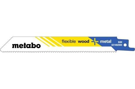 Metabo 2 Sabre Saw Blades "Flexible Wood + Metal 150 x 0.9mm - SKU Metabo:631094000