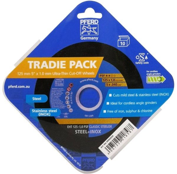 Eht 125-1,0 Psf Steelox Tradie Pack (10) - SKU Pferd:69902634