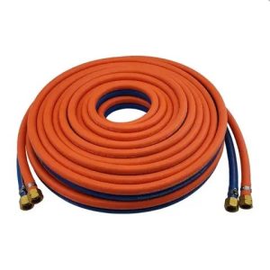 Harris Oxy / LPG 10 Metres 6mm Twin Hose With Fittings - SKU Harris:6BOTH10MF