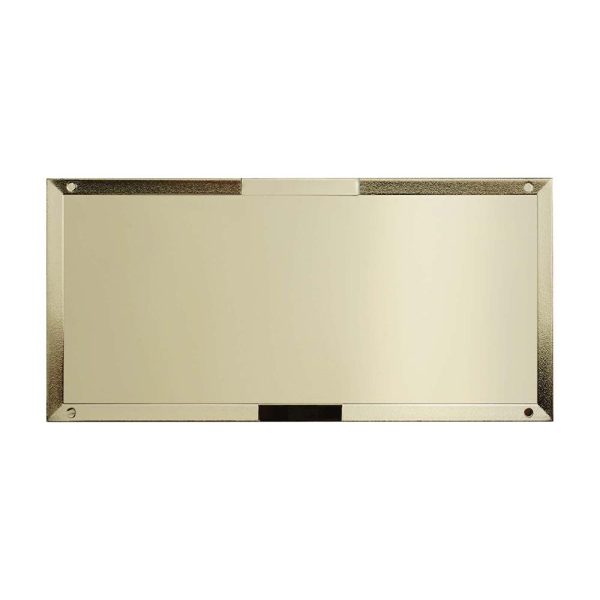 Bossweld Gold Reflective Lens 51mm x 108mm Shade 9 - SKU Dynaweld:700030