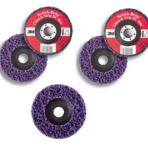 3M Abrasive Clean & Strip Scotch-Brite™ 100mm x 16mm Purple 7012884571 3M™ AT019439663-5 Pack of 5 - SKU 3M Abrasive:7012884571-5