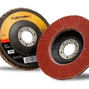 3M Abrasive Cubitron II Flap Disc 125mm 5'' 80 Grit 967A 125mm 3M 7100011569 Pack of 5 XA009101057 - SKU 3M Abrasive:7100011569-5