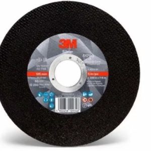 3M Abrasive Silver™ Cut-Off Wheel 125mm x 2.5mm x 22.23mm 3M 7100171308 Pack of 25 - SKU 3M Abrasive:7100171308_25 3M Abrasive Silver™ Cut-Off Wheel 125mm x 2.5mm x 22.23mm 3M 7100171308 Pack of 25 - SKU 3M Abrasive:7100171308_25