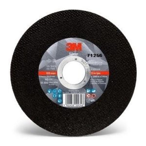 3M Abrasive Silver Cut-Off Wheel 125 x 1.6 x 22.23mm 3M 7100172724 Pkt: 25 - SKU 3M Abrasive:7100172724-25