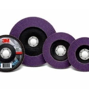 3M Abrasive Flap Disc 769F, T29 125mm x 22.23mm 40+ 7100196812 3M UU010034641 Pkt: 10 - SKU 3M Abrasive:7100196812_10