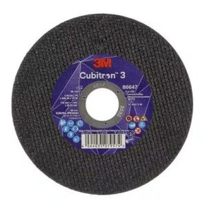 3M Abrasive Cubitron™ 3 Cut-Off Wheel 125 x 1 x 22.23 mm 60+, T41 (86647) 7100304306 Pack of 50 - SKU 3M Abrasive:7100304306_50 3M Abrasive Cubitron™ 3 Cut-Off Wheel 125 x 1 x 22.23 mm 60+, T41 (86647) 7100304306 Pack of 50 - SKU 3M Abrasive:7100304306_50