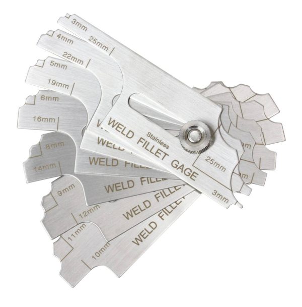 Bossweld Metric Fillet Welding Gauge - SKU Dynaweld:800112