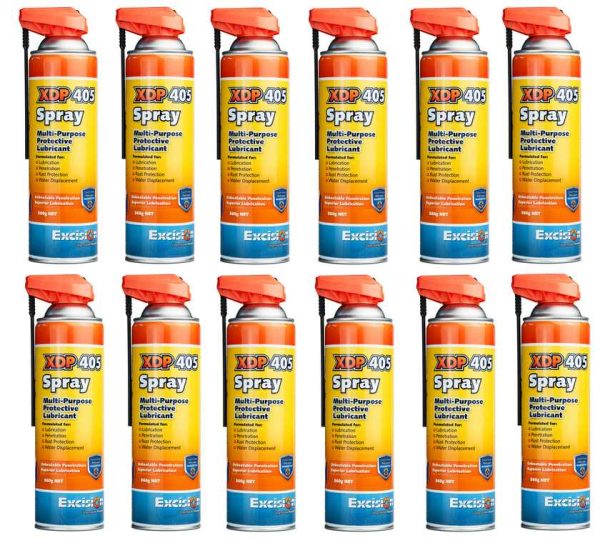Excision Multi Purpose Lubricant XDP405 Spray 360g 84405-360.12 Pack of 12 - SKU Excision:84405-360-12