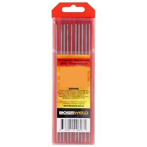 BT 2% Thoriated Tungsten 1.6mm x 178mm (Pkt 10) - SKU Dynaweld:900311 BT 2% Thoriated Tungsten 1.6mm x 178mm (Pkt 10) - SKU Dynaweld:900311