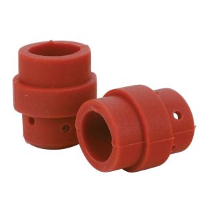 Binzel 24 Style Gas Diffuser Red Heat Resistant Rubber (Pkt 2) - SKU Dynaweld:92.05.24R