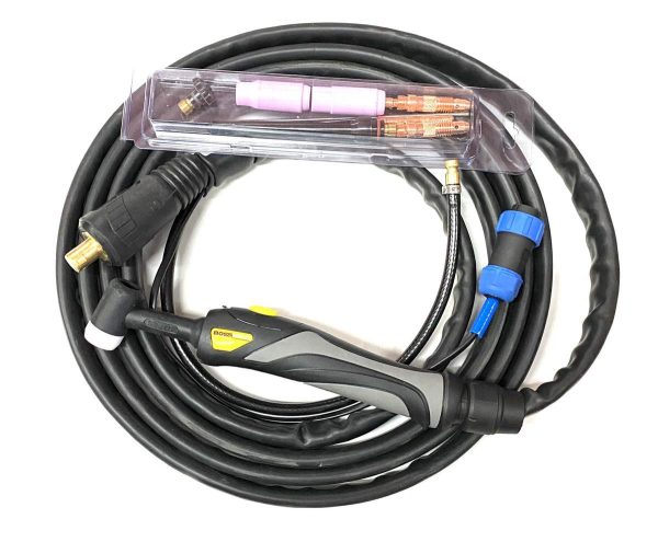 Bossweld 17 Series Tig Torch 4mt 9 pin Plug - SKU Dynaweld:95.17F.4.1.SW9A