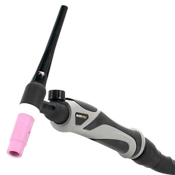 Bossweld Complete TIG Torch 17 Flex with Valve 8Mt 1pc Switch Dinse 50 - SKU Dynaweld:95.17FV.8.1.SW.DA50 Bossweld Complete TIG Torch 17 Flex with Valve 8Mt 1pc Switch Dinse 50 - SKU Dynaweld:95.17FV.8.1.SW.DA50