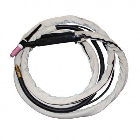 Bossweld Complete TIG Torch 26 Flex, 8Mt, 1pc, Switch, Dinse 50 - SKU Dynaweld:95.26F.8.1.SW.DA50