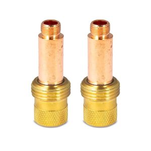 Bossweld Collet Body Gas Lens 2.4mm - 3/32" (Suits 17/18/26) (Pkt 2) - SKU Dynaweld:9545V26 Bossweld Collet Body Gas Lens 2.4mm - 3/32" (Suits 17/18/26) (Pkt 2) - SKU Dynaweld:9545V26