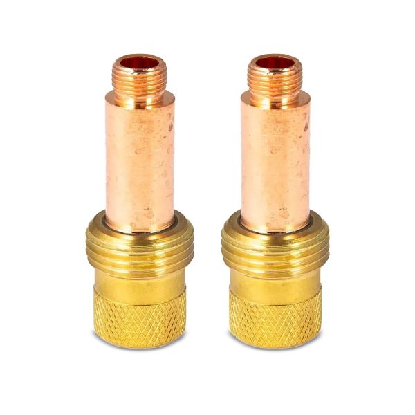 Bossweld Collet Body Gas Lens 2.4mm - 3/32" (Suits 17/18/26) (Pkt 2) - SKU Dynaweld:9545V26