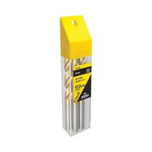 Alpha 10mm Jobber Drill Bit (5 Pack) Gold Series - SKU Alpha:9LM100-5