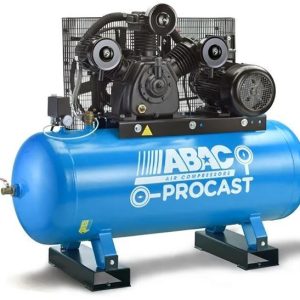 ITM ABAC Air Compressor, Belt Drive Stationary 3 Phase, 10HP, 270LTR, FAD 1250 L/MIN - SKU ITM:ABAC353-10270