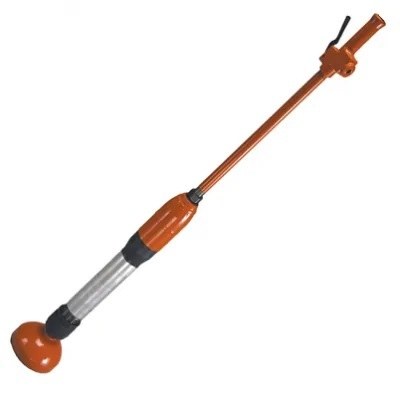 18kg Backfill Tamper 150mm hollow C.I. butt 38mm bore - SKU Industrial Air Tools:AL-8600