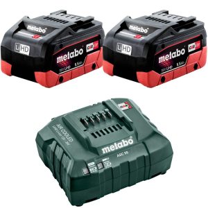 Metabo 18V 5.5 Ah LiHD Cordless Battery & Charger Kit - SKU Metabo:AU32100550