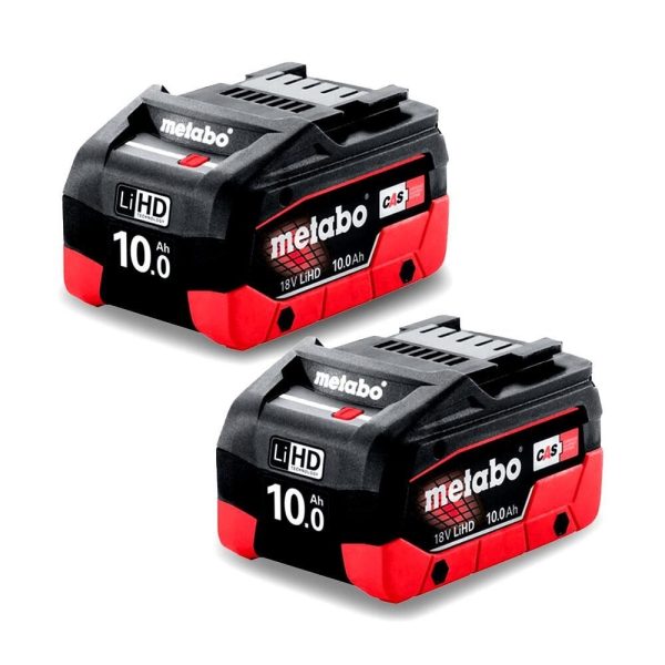 Metabo 18V 10.0 LiHD Li-ion Battery Twin Pack - SKU Metabo:AU32102100