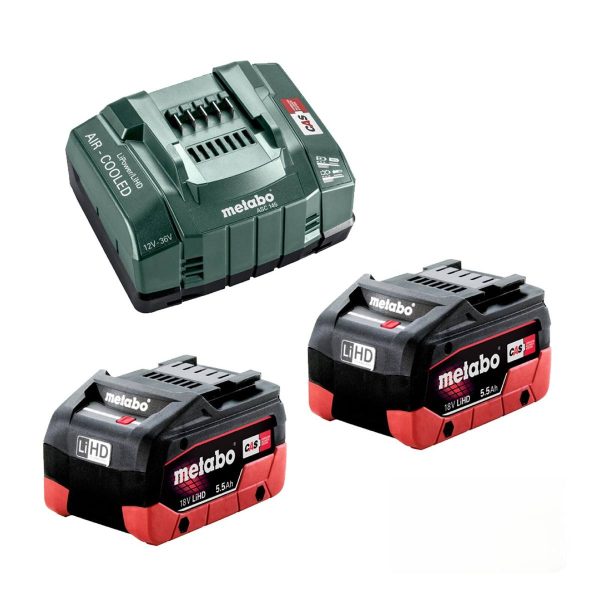Metabo 18V 5.5 LiHD 145 Cordless Battery & Charger Kit - SKU Metabo:AU62738105