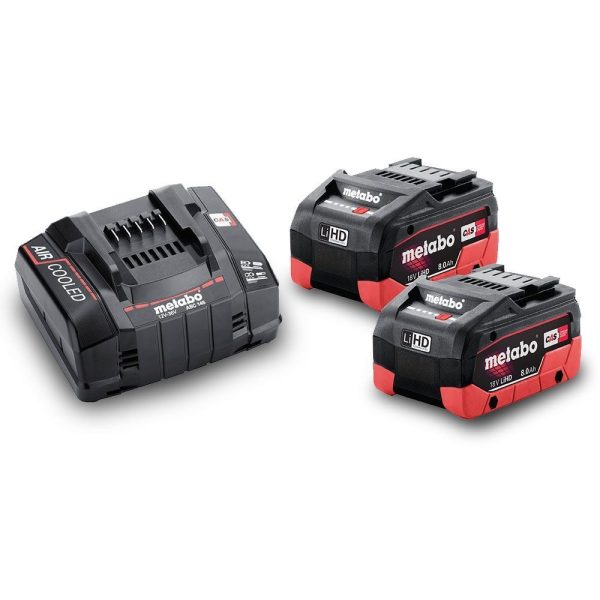 Metabo 18V 8.0 LiHD 145 Cordless Battery & Charger Kit - SKU Metabo:AU62738108 Metabo 18V 8.0 LiHD 145 Cordless Battery & Charger Kit - SKU Metabo:AU62738108