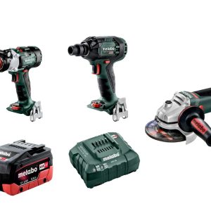 Metabo AU68300355 3 Piece Combo Kit 18V 5.5Ah Brushless MET18BL31HD5.5BK - SKU AU68300355