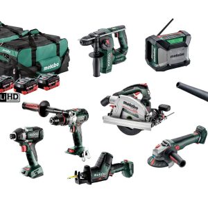 Metabo Brushless 10 Piece Cordless 18 V Battery Combo Kit MET18MX10LB3HD5.5GS - SKU Metabo:AU69000210